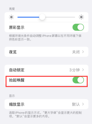 惠安苹果授权维修站分享iPhone轻点无法唤醒怎么办