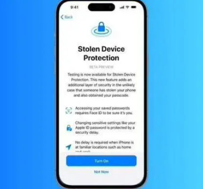 惠安苹果授权维修店分享被盗设备保护功能开启方法 