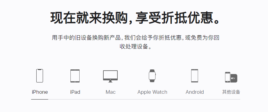 惠安苹果手机维修分享iPhone以旧换新的去处 